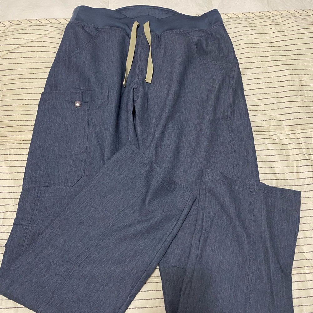Figs Heather Denim Kade pants S/T